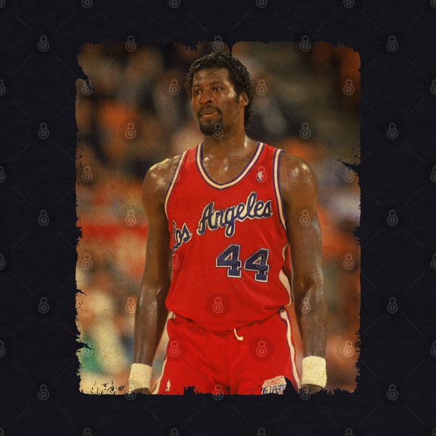 Michael Cage /// Michael Cage Vintage Design Of Basketball /// 70s by Statman Sports